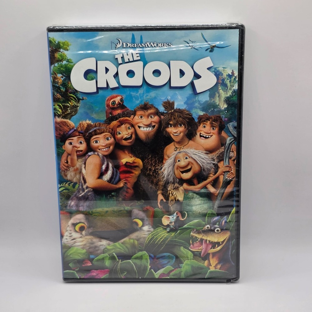 DreamWorks Animation: The Croods 2013 Nicolas Cage Widescreen DVD (New/Sealed)